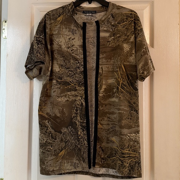 Tops - Camouflage Short Sleeve Shirt